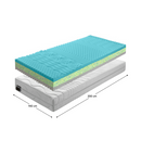 Matrac, habszivacs, 140x200, BE KATARÍNA 10 NEW