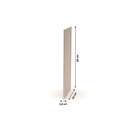 Befejezőléc, tölgy sonoma, NOVA PLUS NOPL-085-00