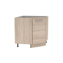 Alsó sarokszekrény, tölgy sonoma, univerzális, NOVA PLUS NOPL-065-RS