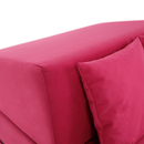 Összecsukható matrac/fotel, 2v1, rózsaszín magenta, PELOS