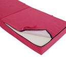 Összecsukható matrac/fotel, 2v1, rózsaszín magenta, PELOS