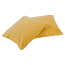 Összecsukható matrac/fotel, 2v1, sárga, PELOS