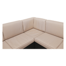 Kerti 3-részes rattanszett, barna/bézs, RODEN