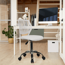 Forgószék, szürke/króm, SELVA