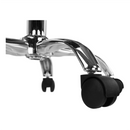 Forgószék, rózsaszín/króm, SELVA