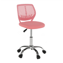 Forgószék, rózsaszín/króm, SELVA