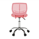 Forgószék, rózsaszín/króm, SELVA