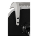 Forgószék, szürke/króm, SELVA