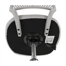 Forgószék, szürke/króm, SELVA