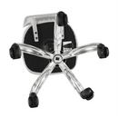 Forgószék, szürke/króm, SELVA