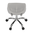 Forgószék, szürke/króm, SELVA