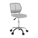 Forgószék, szürke/króm, SELVA