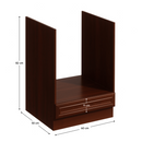 Beépítő alsószekrény D60ZK, dió Milano, SICILIA