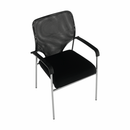 Szék tárgyalóterembe, fekete, UMUT