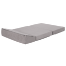 Összecsukható matrac/fotel, 2v1, szürke, VEDIS