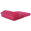 Összecsukható matrac/fotel, 2v1, rózsaszín magenta, VEDIS