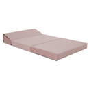 Összecsukható matrac/fotel, 2v1, rózsaszín, VEDIS