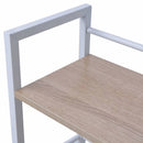 vidaXL tölgy íróasztal 4 szintes könyvespolccal