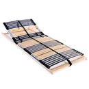 vidaXL 7 zónás 42 léces ágyrács 80 x 200 cm