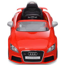 Audi TT RS Elektromos kisautó távirányítóval piros