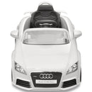 Audi TT RS elektromos kisautó távirányítóval fehér
