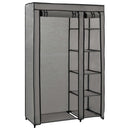 vidaXL 2 db szürke összecsukható szövet ruhásszekrény 110x45x175 cm