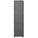 vidaXL 2 db szürke összecsukható szövet ruhásszekrény 110x45x175 cm