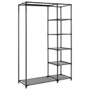 vidaXL 2 db szürke összecsukható szövet ruhásszekrény 110x45x175 cm