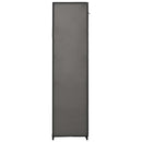vidaXL szürke szövet ruhásszekrény tárolórekeszekkel 150 x 45 x 176 cm