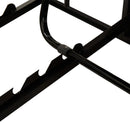 vidaXL kétszemélyes szürke polyrattan napozóágy párnával