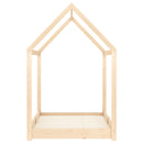 vidaXL tömör fenyőfa gyerekágy-keret 90 x 200 cm