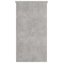 vidaXL betonszürke szerelt fa íróasztal 80 x 40 x 75 cm