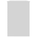 vidaXL magasfényű fehér szerelt fa íróasztal 100 x 50 x 76 cm