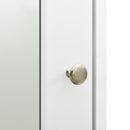 vidaXL fehér MDF tükrös fürdőszobaszekrény 66 x 17 x 63 cm
