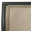 vidaXL antracitszürke és homokszínű kültéri hintaszék tetőponyvával