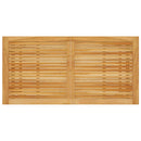 vidaXL tömör akácfa kerti étkezőasztal 140 x 70 x 73,5 cm