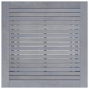 vidaXL szürke tömör akácfa kerti étkezőasztal 88 x 88 x 74 cm