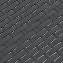 vidaXL antracitszürke PP rattan kerti asztal 58 x 58 x 41 cm