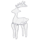 vidaXL rénszarvasos karácsonyi dísz hálóval és 306 LED-del 60x24x89 cm