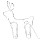 vidaXL rénszarvas és szán kültéri karácsonyi dekoráció 252 LED-del