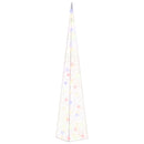 vidaXL dekoratív többszínű LED-es akril fénykúp 120 cm