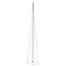 vidaXL kúp alakú karácsonyfa 752 kék LED-del 160 x 500 cm
