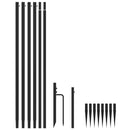 vidaXL bel- és kültéri karácsonyi favilágítás 800 LED-del 5 m