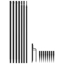 vidaXL hideg fehér bel- és kültéri karácsonyi égők 1300 LED-del 8 m