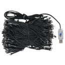 vidaXL zöld műkarácsonyfa LED-ekkel és gömbökkel 400 cm