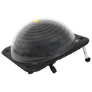 vidaXL 2 db HDPE és alumínium napelemes medencefűtő 75 x 75 x 36 cm