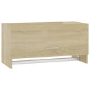 vidaXL sonoma tölgy színű szerelt fa ruhásszekrény 70 x 32,5 x 35 cm