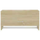 vidaXL sonoma tölgy színű szerelt fa ruhásszekrény 70 x 32,5 x 35 cm