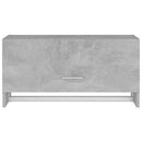 vidaXL betonszürke szerelt fa ruhásszekrény 70 x 32,5 x 35 cm