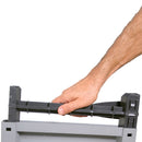 vidaXL rattanstílusú műanyag szekrény 68 x 39 x 92 cm